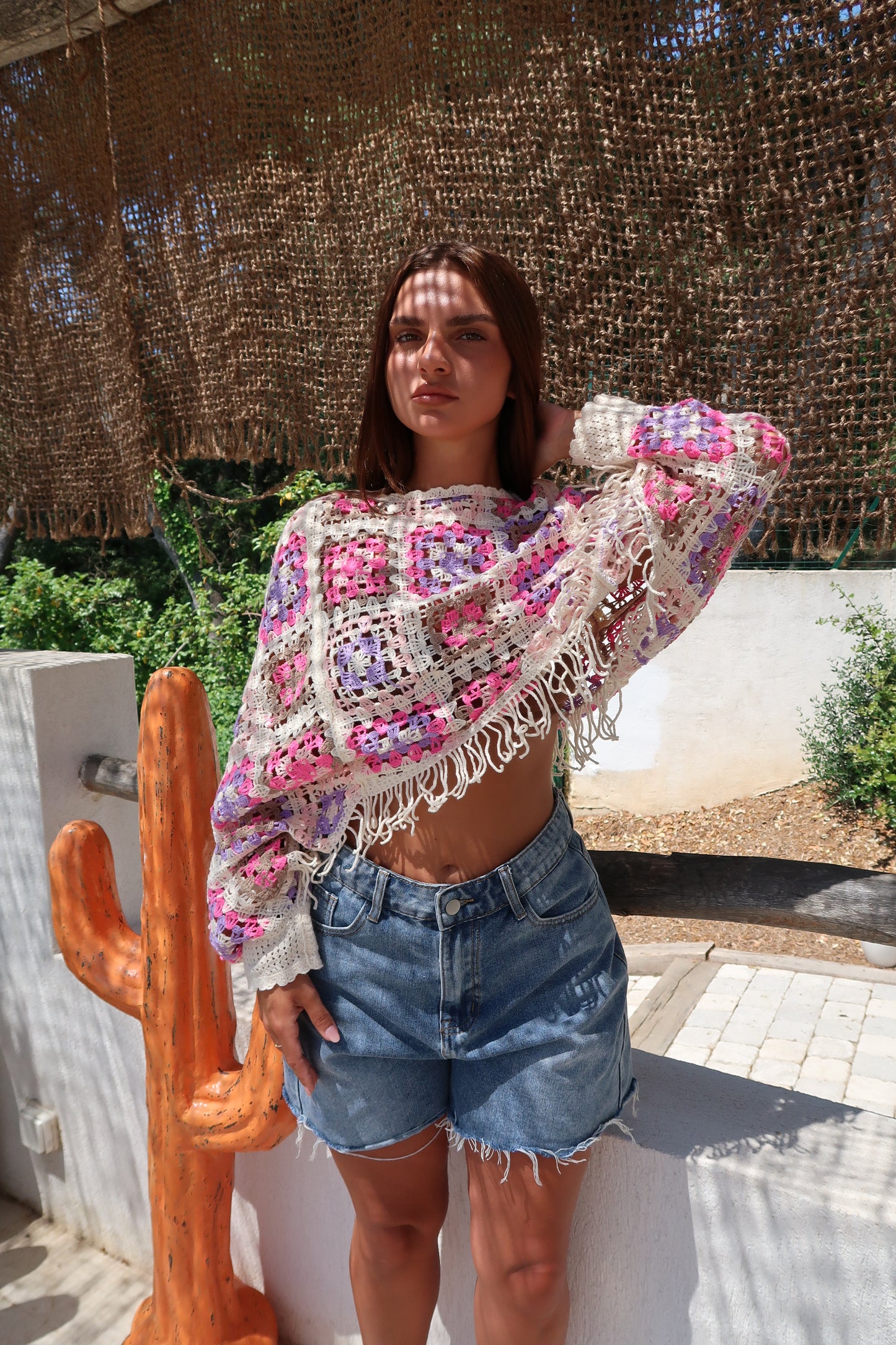 HAUT CROCHET BOHO BLOOM
